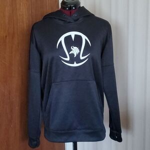 𝅺ADIDAS PULLOVER hooded sweatshirt size L